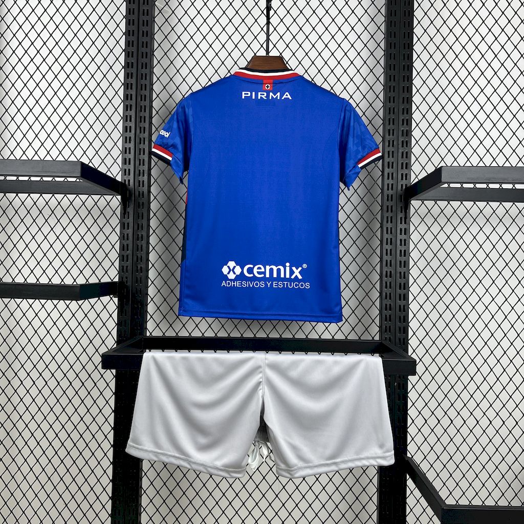 Kit Infantil do Cruz Azul Titular 2025/2026