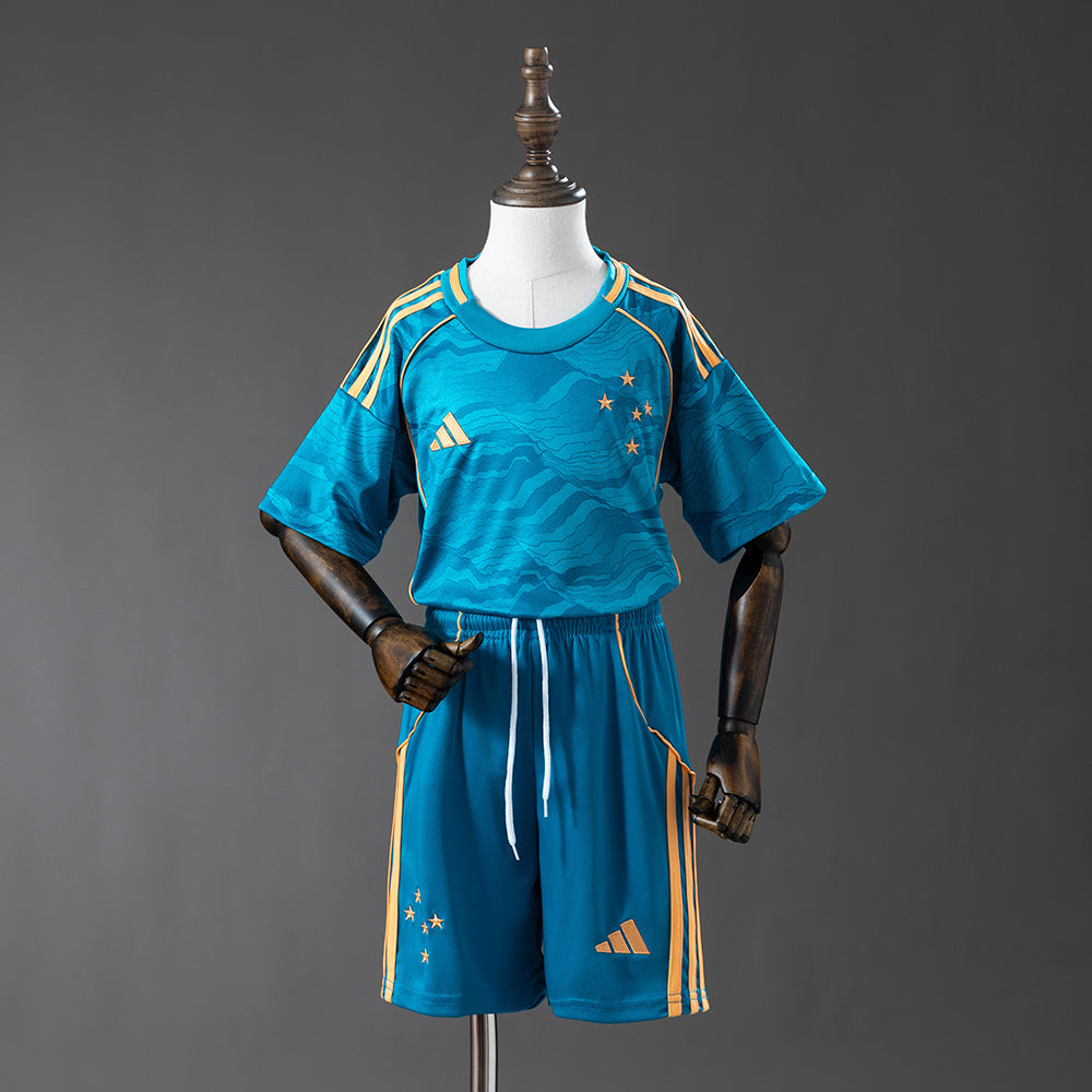 Kit Infantil do Cruzeiro Third 2025/2026