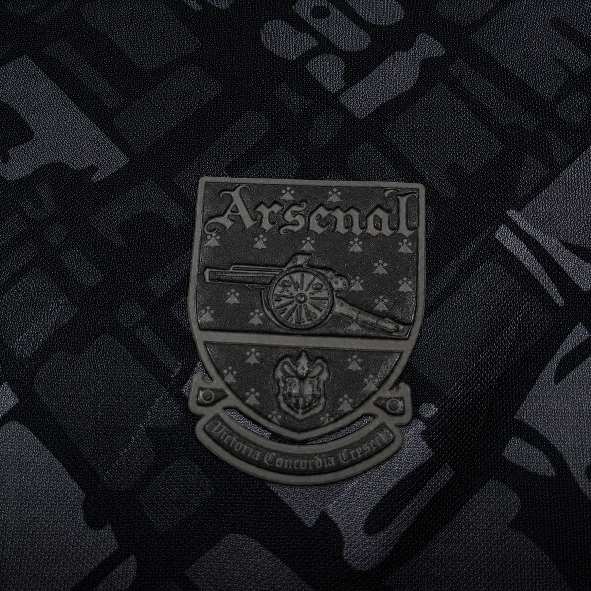 Camisa Retrô do Arsenal Reserva "All Black" 1994/1995