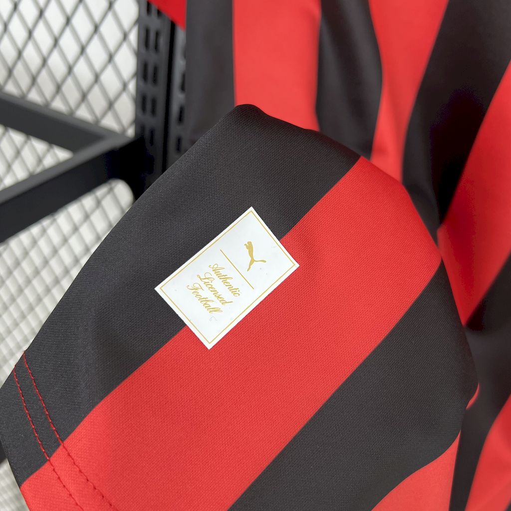 Camisa Manga Longa do AC Milan 125 Anos 2024