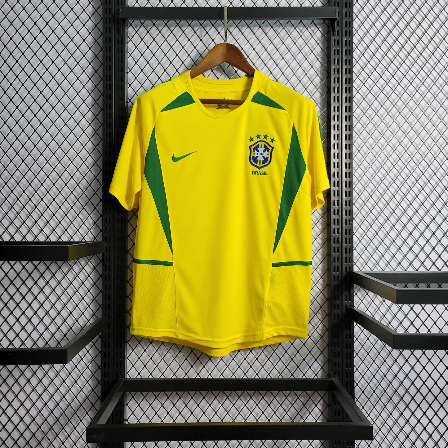 Camisa Retrô do Brasil Titular 2002