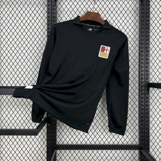Camisa Manga Longa do AC Milan 125 Anos Black 2024