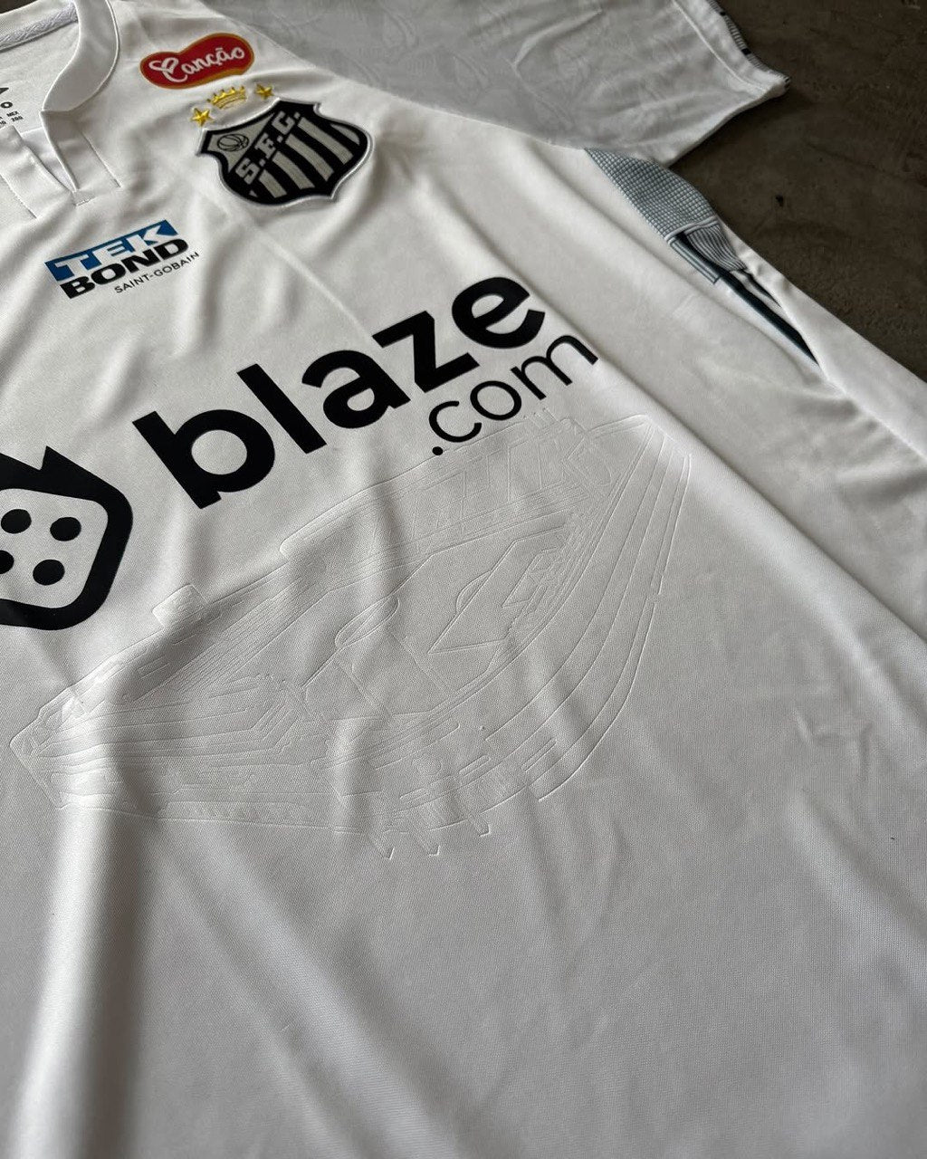 Camisa do Santos Titular 2024/2025 + Patrocinadores + Neymar Jr. 10