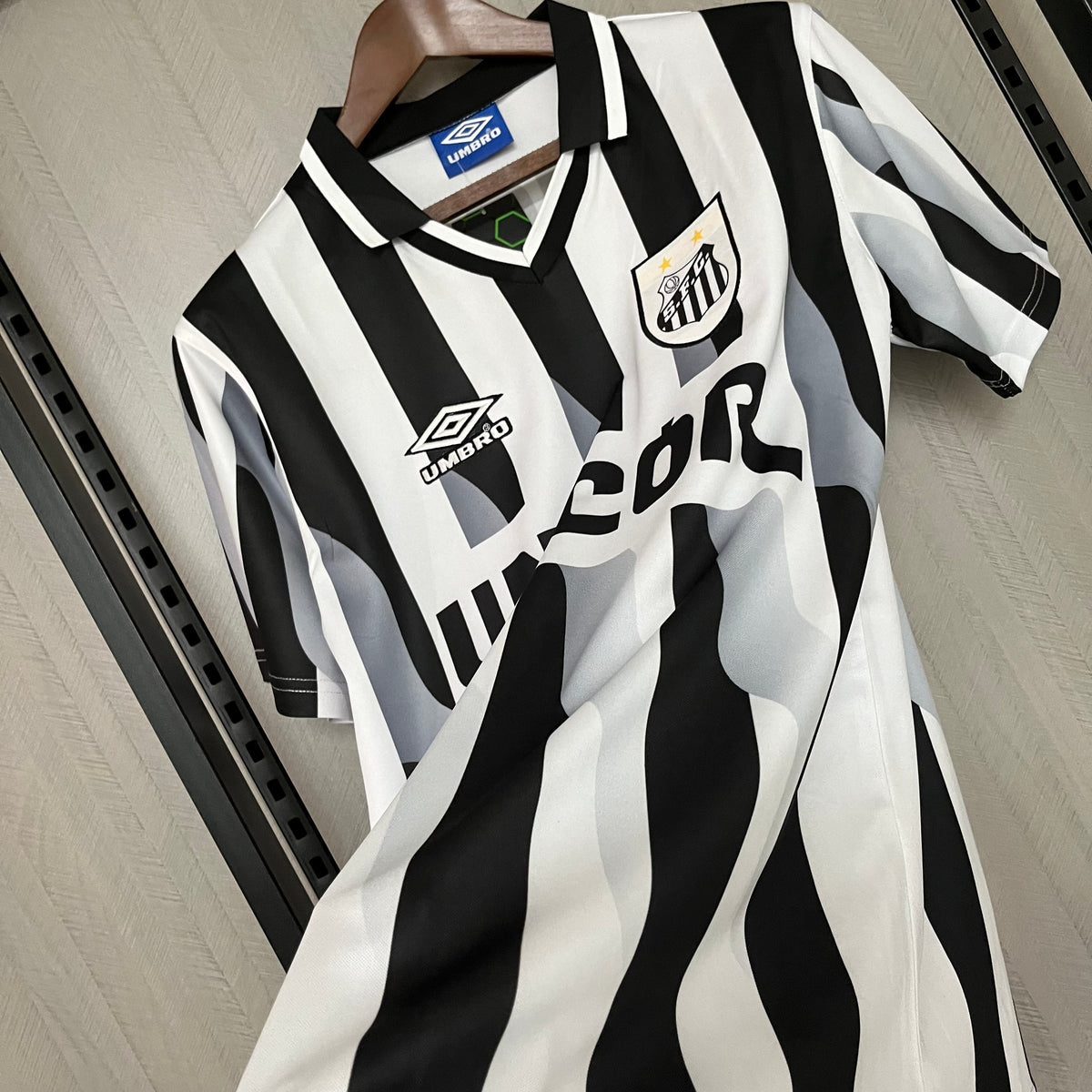 Camisa Retrô do Santos Reserva 1998