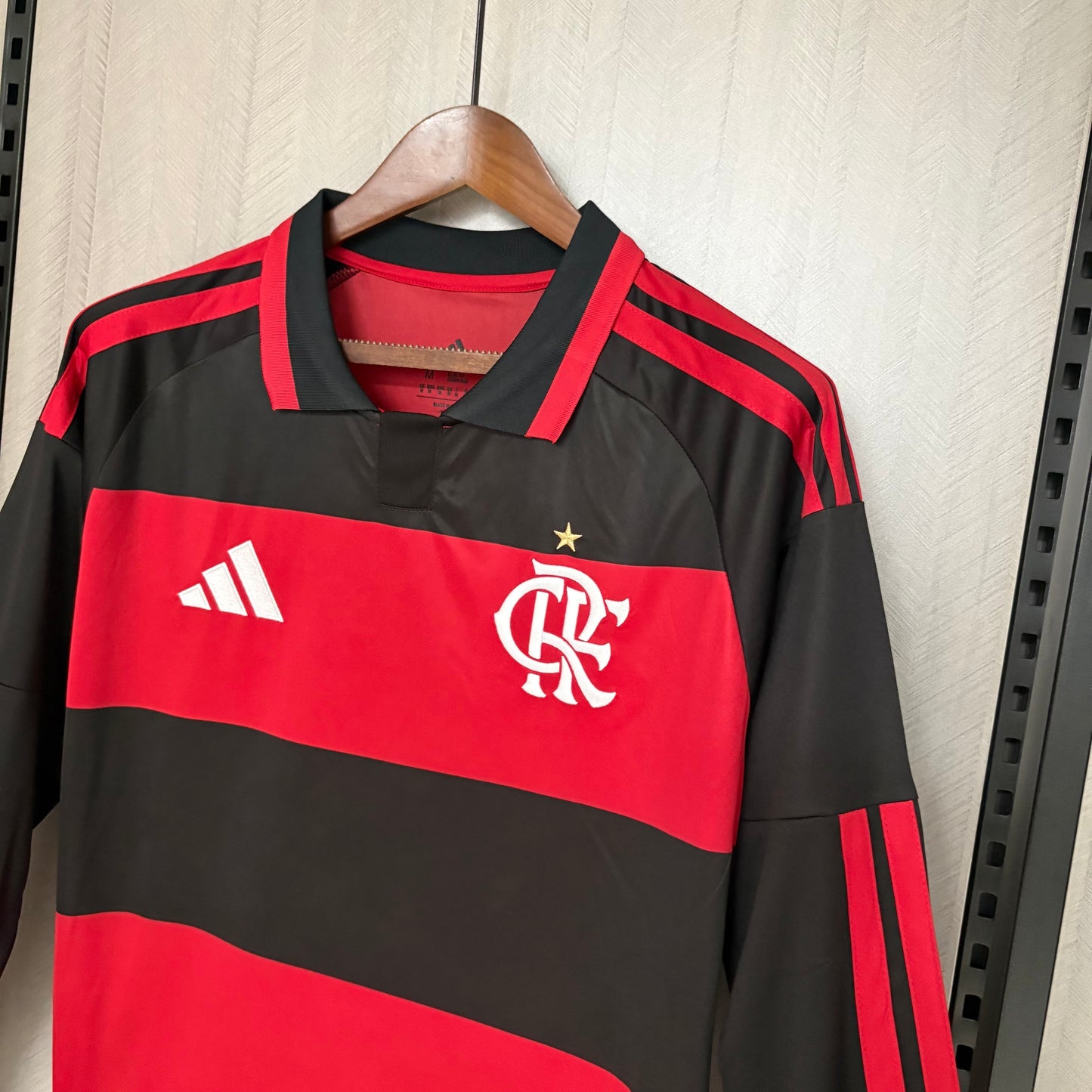 Camisa Manga Longa do Flamengo Titular 2025/2026