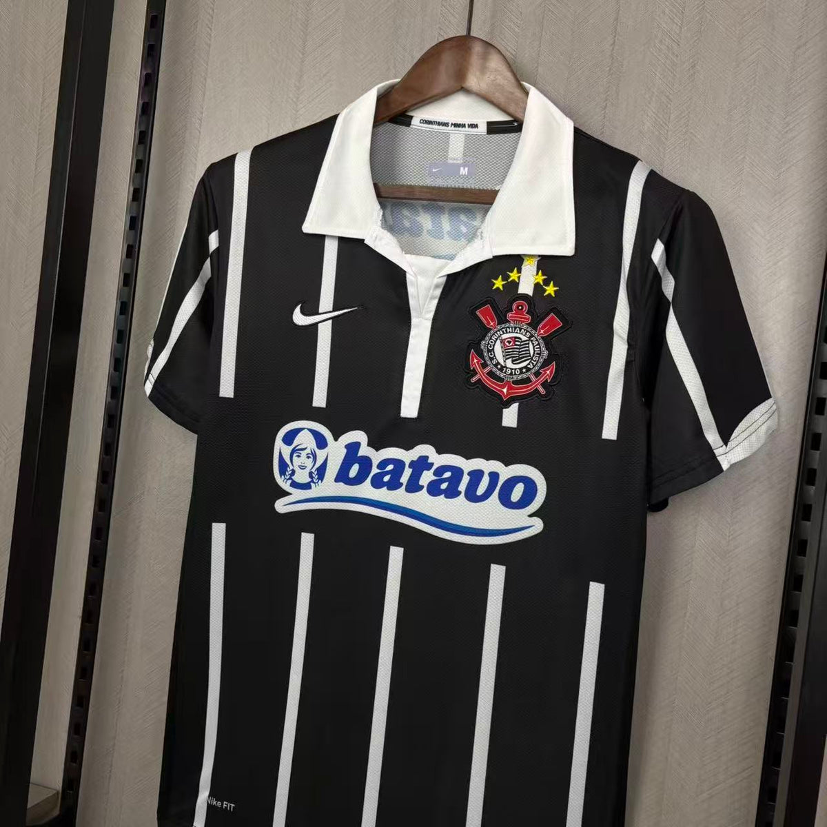 Camisa Retrô do Corinthians Reserva 2010