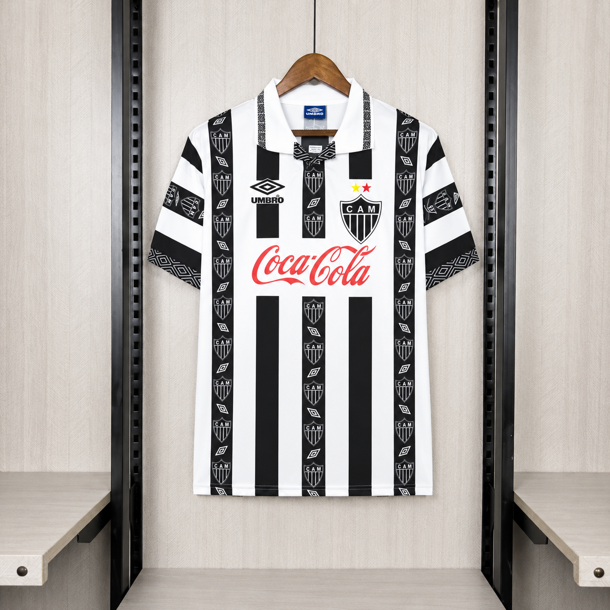 Camisa Retrô do Atlético Mineiro Titular 1994/1996