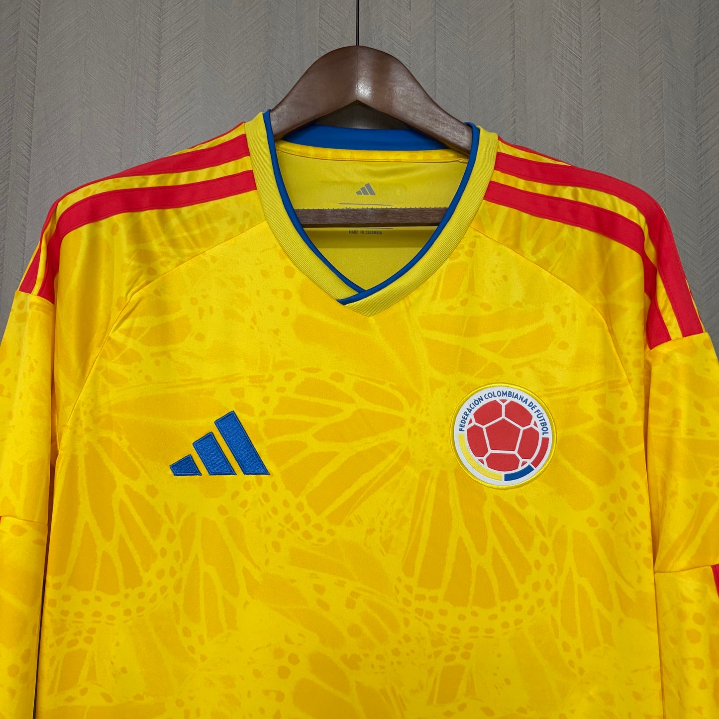 Camisa Manga Longa da Colômbia Titular 2026/2027