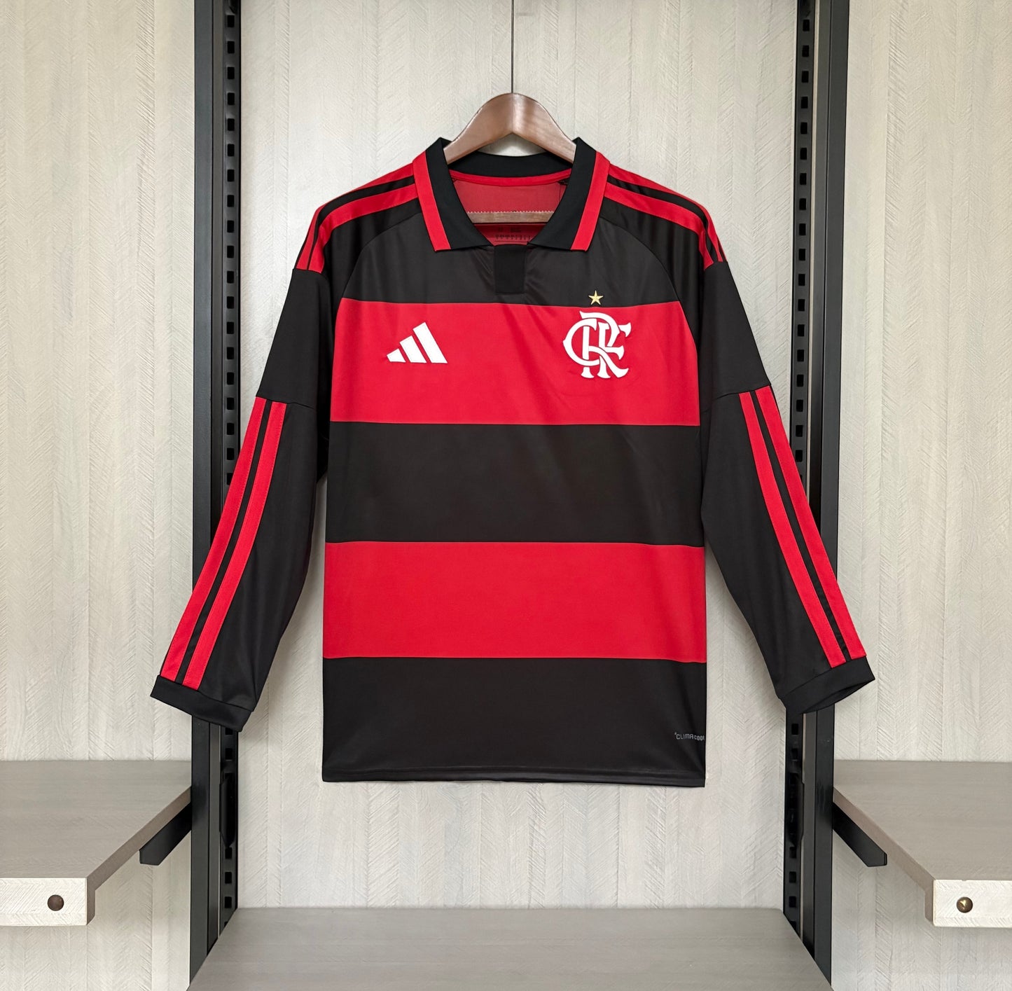 Camisa Manga Longa do Flamengo Titular 2025/2026