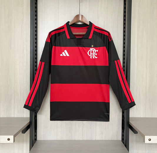 Camisa Manga Longa do Flamengo Titular 2025/2026