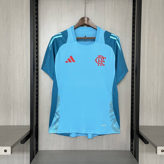 Camisa de Treino do Flamengo Azul Claro 2025/2026