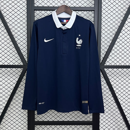 Camisa Manga Longa Retrô da França 2014