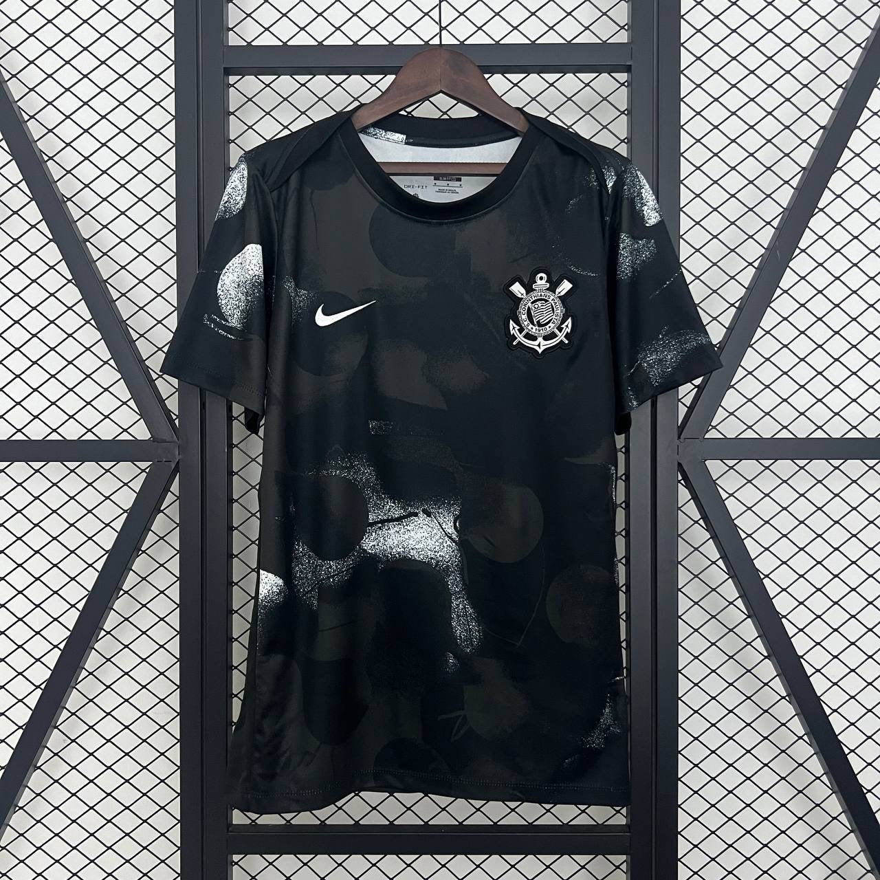 Camisa de Treino do Corinthians Preta 2025/2026