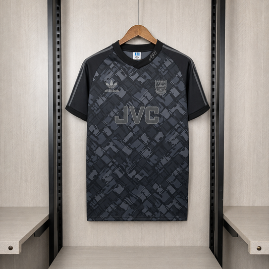 Camisa Retrô do Arsenal Reserva "All Black" 1994/1995