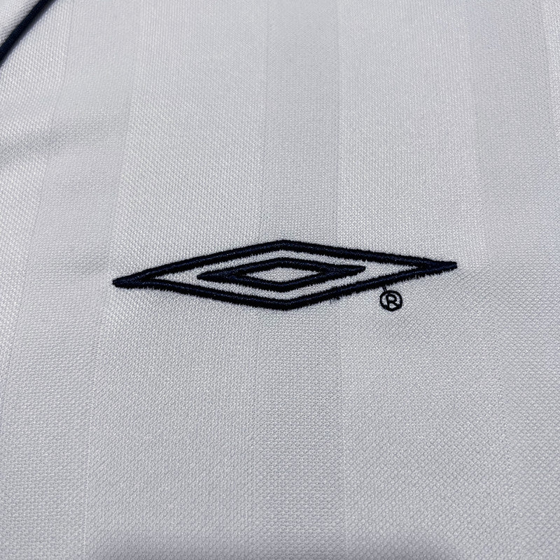 Camisa Manga Longa Retrô da Inglaterra Titular 2002