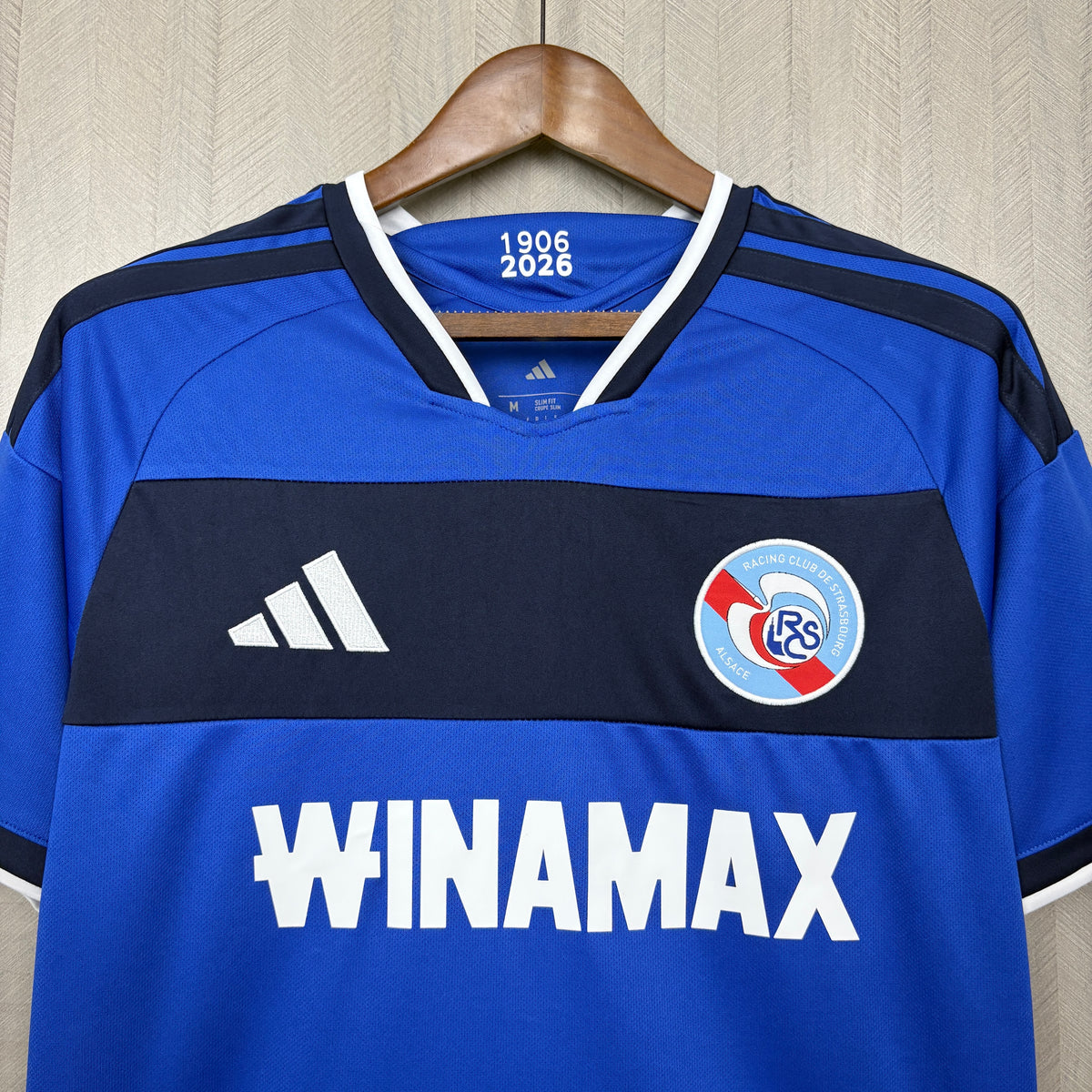 Camisa do RC Strasbourg Titular 2026/2027
