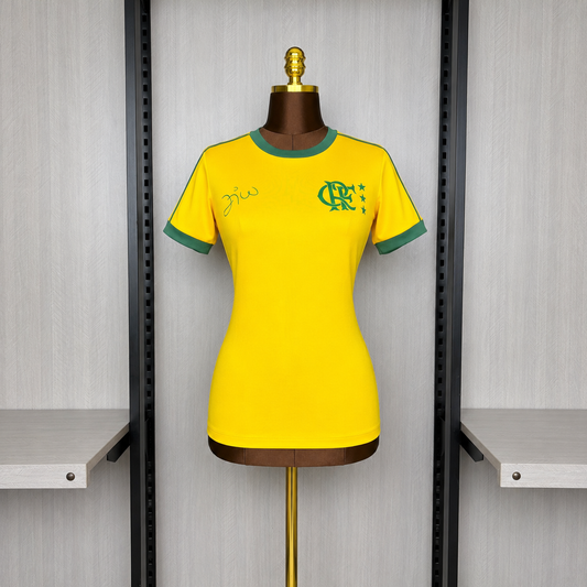 Camisa Feminina do Flamengo Edição "Zico Retrô" 2026/2027