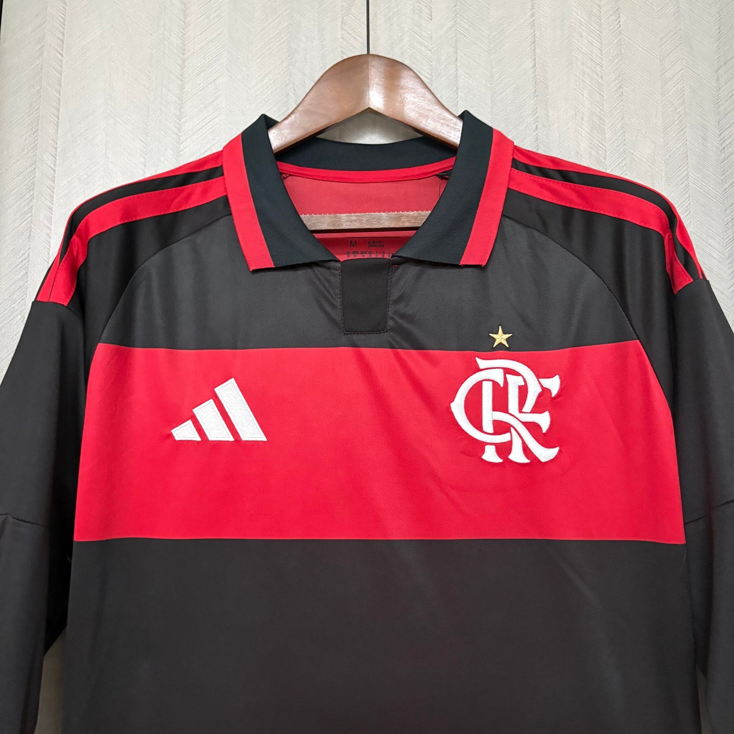 Camisa Manga Longa do Flamengo Titular 2025/2026