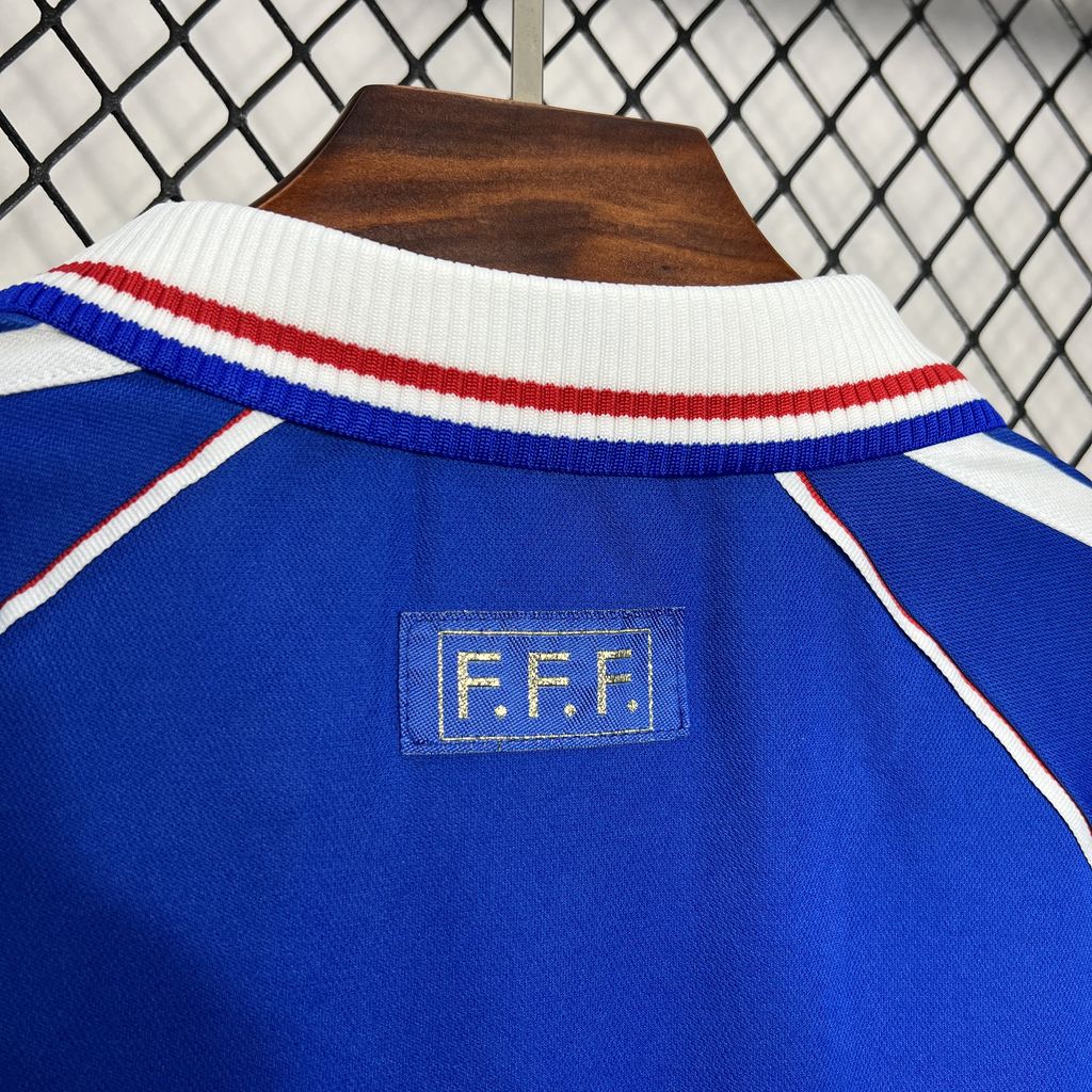 Camisa Retrô da França Titular 1998