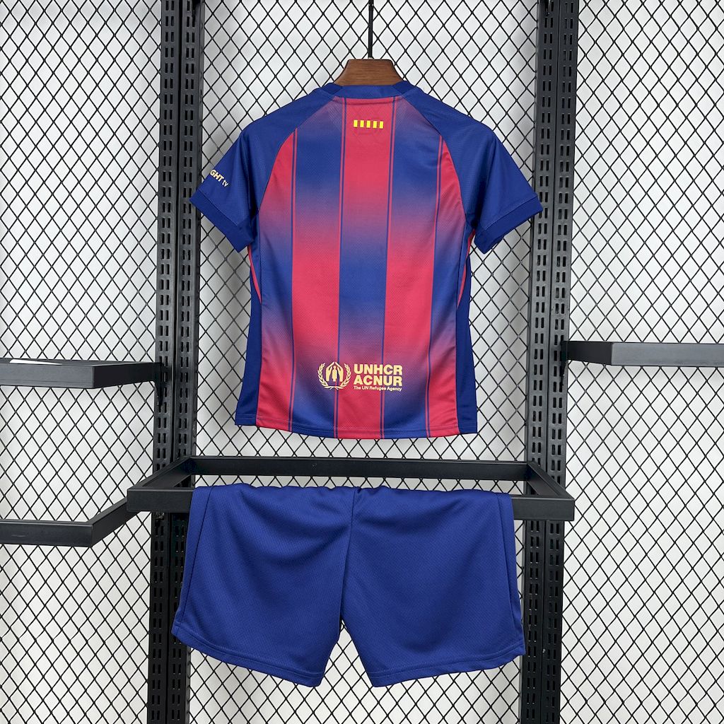 Kit Infantil do Barcelona Titular 2025/2026