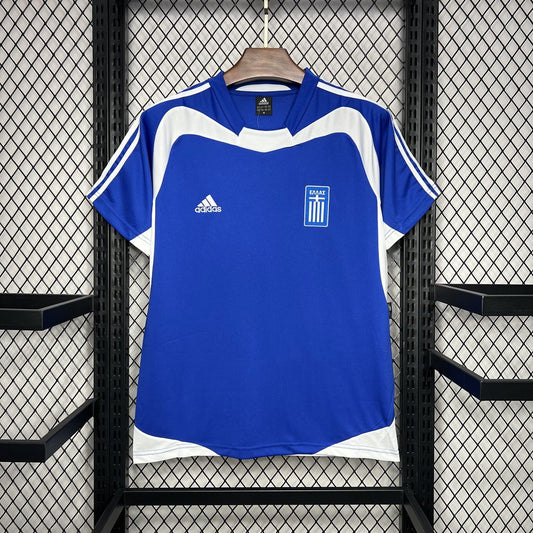 Camisa Retrô da Grécia Titular 2004