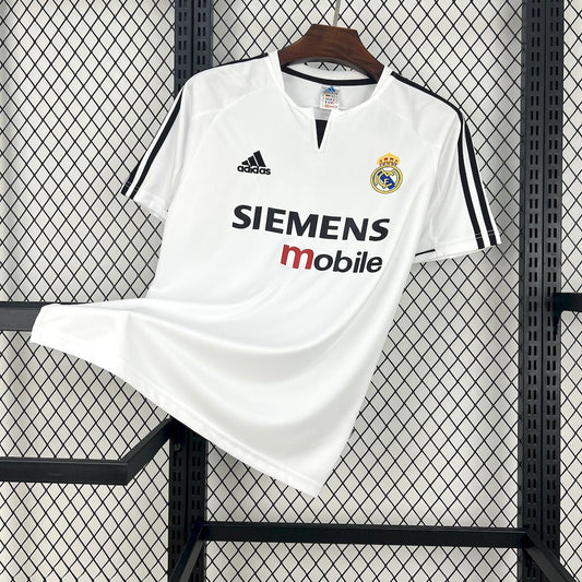 Camisa Retrô do Real Madrid Titular 2003/2004