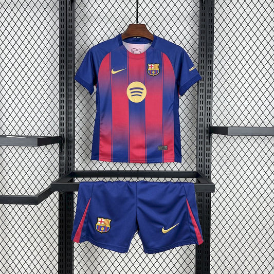 Kit Infantil do Barcelona Titular 2025/2026